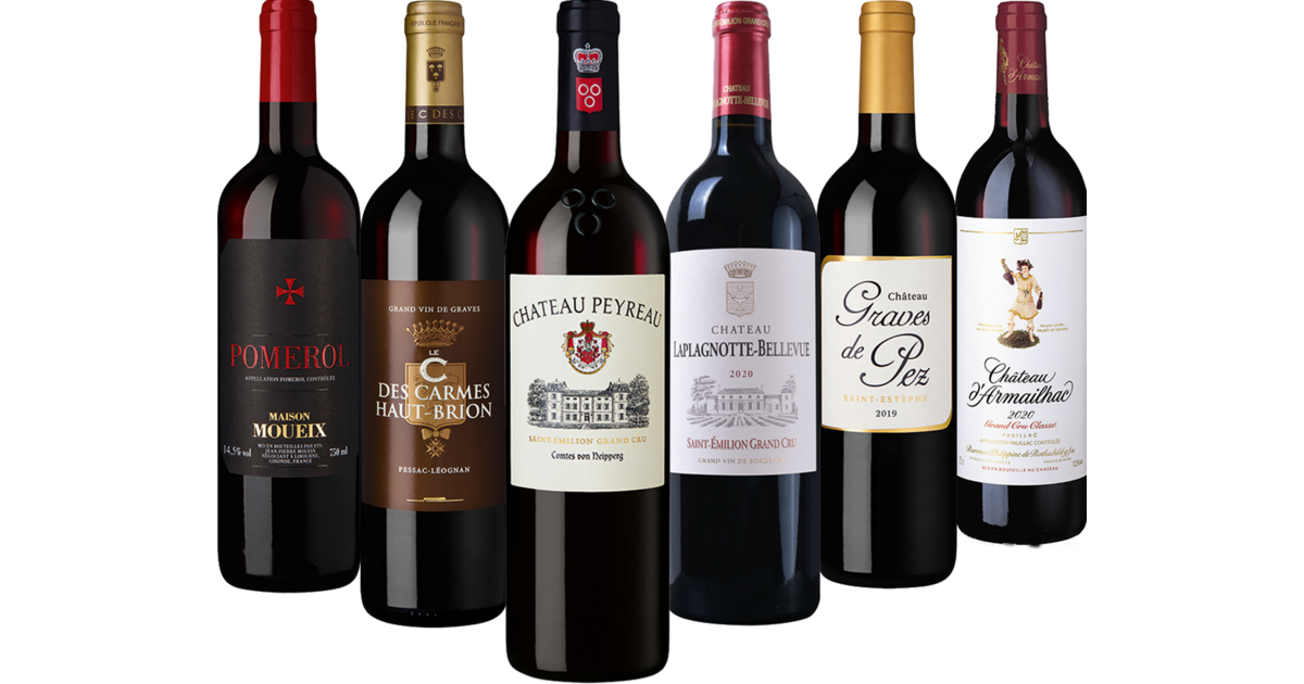 Bordeaux Entdeckerpaket 6 Flaschen zum Kennenlernpreis online kaufen