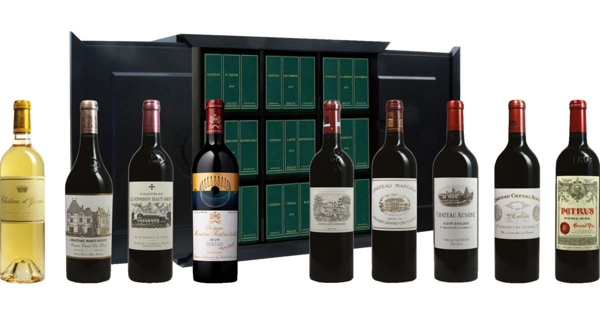 9er Duclot kaufen Collection online de Bordeaux, Holzkiste Kiste Vins 2019 Grands