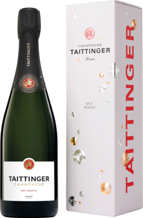 Champagne Taittinger Réserve Brut, Champagne AC, Geschenkverpackung