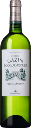 Château Gazin Rocquencourt Blanc Pessac-Léognan AOP 2017