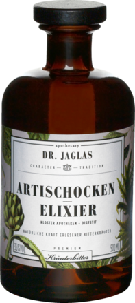 Dr. Jaglas Artischocken Elixier Kräuterbitter 35 % vol. 0,5 L