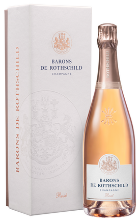 Champagne Barons de Rothschild Rosé Extra Brut, Champagne AC, Geschenketui