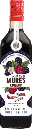 Liqueur Crème de Mûres Likör, 20% Vol., 0,5L