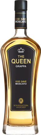 Grappa The Queen Moscato Venetien, 0,7L, 38% Vol.