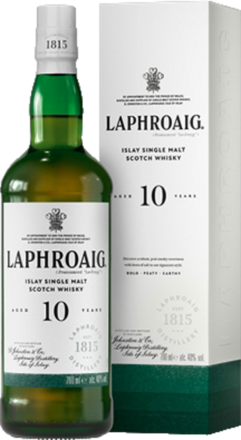Laphroaig 10 YO Islay Single Malt Scotch Whisky 40 % vol. 0,7 L