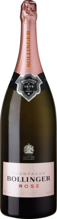 Champagne Bollinger Rosé Brut, Champagne AC, Jeroboam, Geschenketui