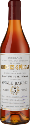 Ximénez Spinola Brandy Single Barrel 0,7 L, 42,00 % Vol. in Geschenkverpackung