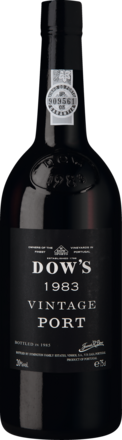 Dow&#39;s Vintage Port Vinho do Port DOC, 20,0 % Vol., 0,75 L 1983