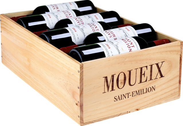 Moueix Saint-Emilion Cuvée de l&#39;Amitié Saint-Emilion AOP, 12er Holzkiste 2018