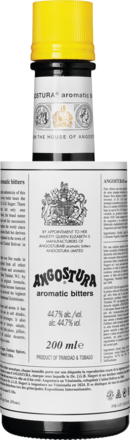 Angostura Aromatic Bitters Trinidad, 44,7%, 0,2 l