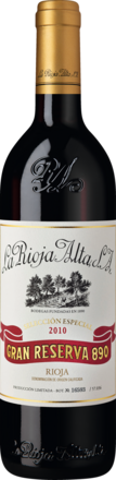 La Rioja Alta Rioja Gran Reserva 890 Rioja DOCa 2010
