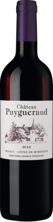 Château Puygueraud Bordeaux Côtes de Francs AOP 2018