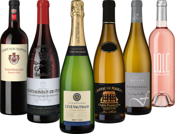 Degustationspaket – Vive la France 6 Flaschen zum Kennenlernpreis