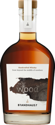 Wood Whisky, Black Edition, Batch 4, Single Malt Natürliche Fassstärke, Schwarzwald, Baden 2016