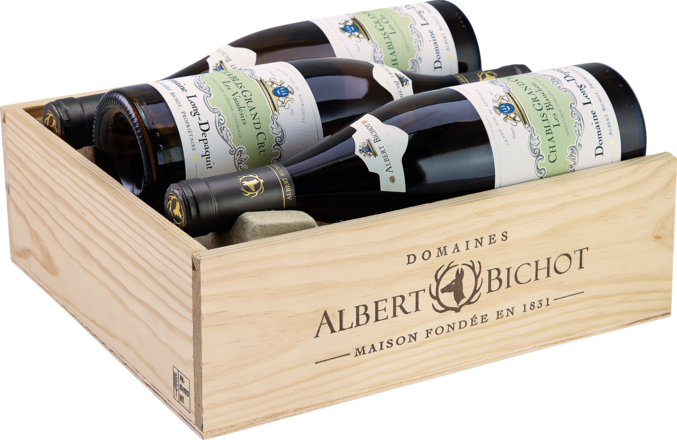 Long-Dépaquit Sélection Chablis Grand Cru AOP, 6&#39;er Holzkiste 2019