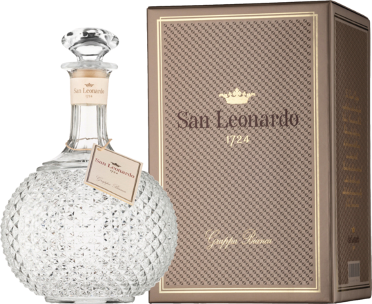 Grappa di San Leonardo Trentino, 0,5l in Geschenkpackung