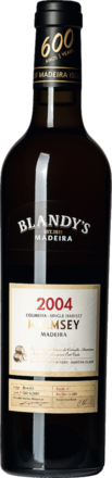 Blandy&#39;s Colheita Malmsey Madeira DOC, 20 % Vol., 0,5 L 2004