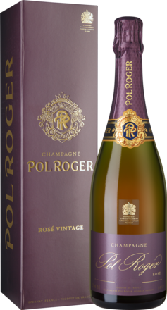 Champagne Pol Roger Rosé Brut, Champagne AC, Geschenketui 2015