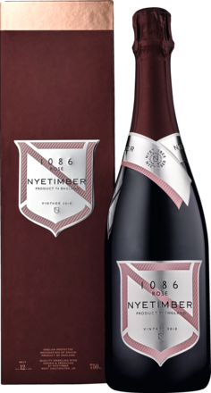 Nyetimber 1086 Prestige Rosé Brut England PDO, Traditional Method,Geschenkverpackung 2010