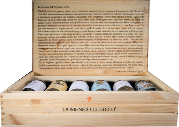 Aeroplanservaj Collection Case Barolo DOCG, 6 Flaschen in Holzkiste 2018