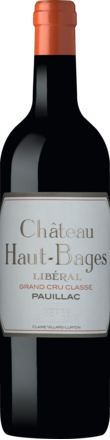 Château Haut Bages Liberal Pauillac AOP, 5ème Cru Classé 2018