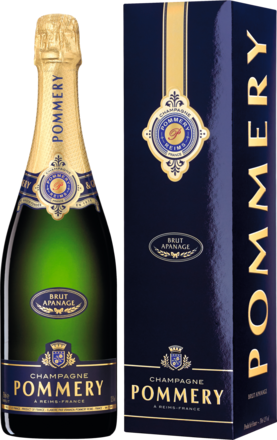 Champagne Pommery Apanage Brut, Champagne AC, Geschenketui