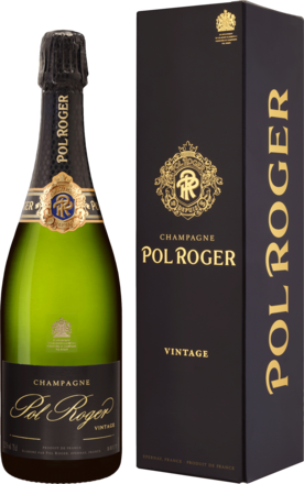 Champagne Pol Roger Brut, Champagne AC, Geschenketui 2015