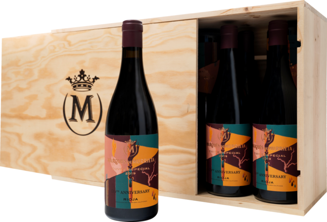 Murrieta Cuvée Especial 170 Anniversario Rioja DOCa, 12er Holzkiste 2019