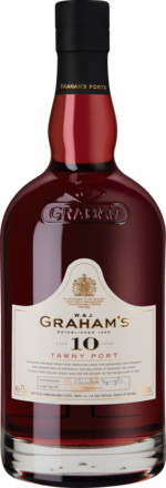 Graham&#39;s 10 Years Old Tawny Port Vinho do Porto DOC, 20,0 % Vol., 0,75 L, Etui