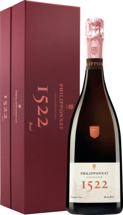 Champagne Philipponnat Cuvée 1522 Rosé Extra Brut, Champagne AC, Geschenketui 2014