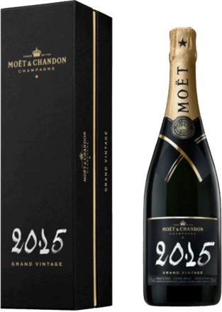 Champagne Moet &amp; Chandon Grand Vintage Brut, Champagne AC, Geschenketui 2015