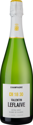 Champagne Valentin Leflaive CV-18-30 Extra Brut, Blanc de Blancs, Champagne AC