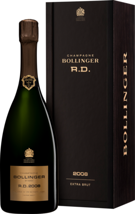Champagne Bollinger R.D. Extra Brut, Champagne AC, Holzkiste 2008