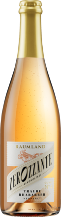 Zerozzante Cuvée N°4 Traube-Rhabarber Perlendes Fruchsaftgetränk, Alkoholfrei