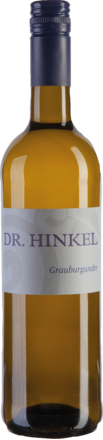Dr. Hinkel Grauburgunder feinherb, Rheinhessen 2022