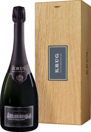 Champagne Krug Clos d&#39;Ambonnay Brut, Champagne AC, Einzelholzkiste 2006