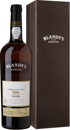 Blandy&#39;s Bual Colheita Madeira DOC, 19% Vol., 0,75 L 2010