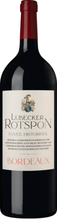 Lübecker Rotspon Cuvée Historique Bordeaux AOP, Magnum 2019