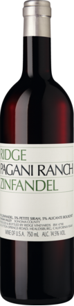 Ridge Pagani Range Zinfandel Sonoma County, California 2021