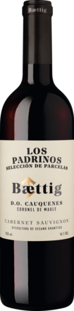 Selección de Parcelas Los Padrinos Cabernet Sauvi. DO Traiguén 2022