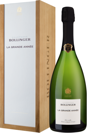 Champagne Bollinger La Grande Année Brut, Champagne AC, in Einzelholzkiste 2015