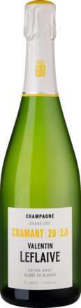 Champagne Valentin Leflaive Cramant-20-2 Grand Cru Extra Brut, Blanc de Blancs, Champagne AC