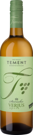 Verjus Steirischer Apero feiner Saft aus grünen/unreifen Trauben