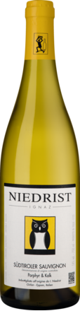 Ignaz Niedrist Sauvignon Blanc Porphyr &amp; Kalk Südtirol DOC 2022