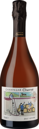 Champagne Chavost Rosé de Saignée Brut Nature, Champagne AC