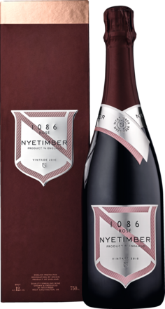 Nyetimber 1086 Prestige Rosé Brut England PDO, Traditional Method,Geschenkverpackung 2013