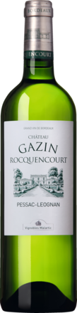 Château Gazin Rocquencourt Blanc Pessac-Léognan AOP 2016