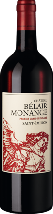 Château Belair Monange Saint-Emilion AOP, 1er Grand Cru Classé 2017