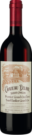 Château Belair Saint Emilion AC, 1er Grand Cru Classé B 2000
