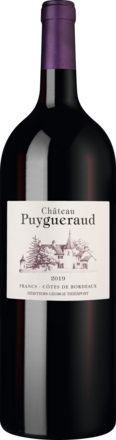 Château Puygueraud Bordeaux Côtes de Francs AOP, Magnum 2019